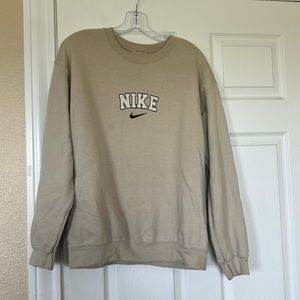 etsy made nike sweatshirt. NOT actual nike